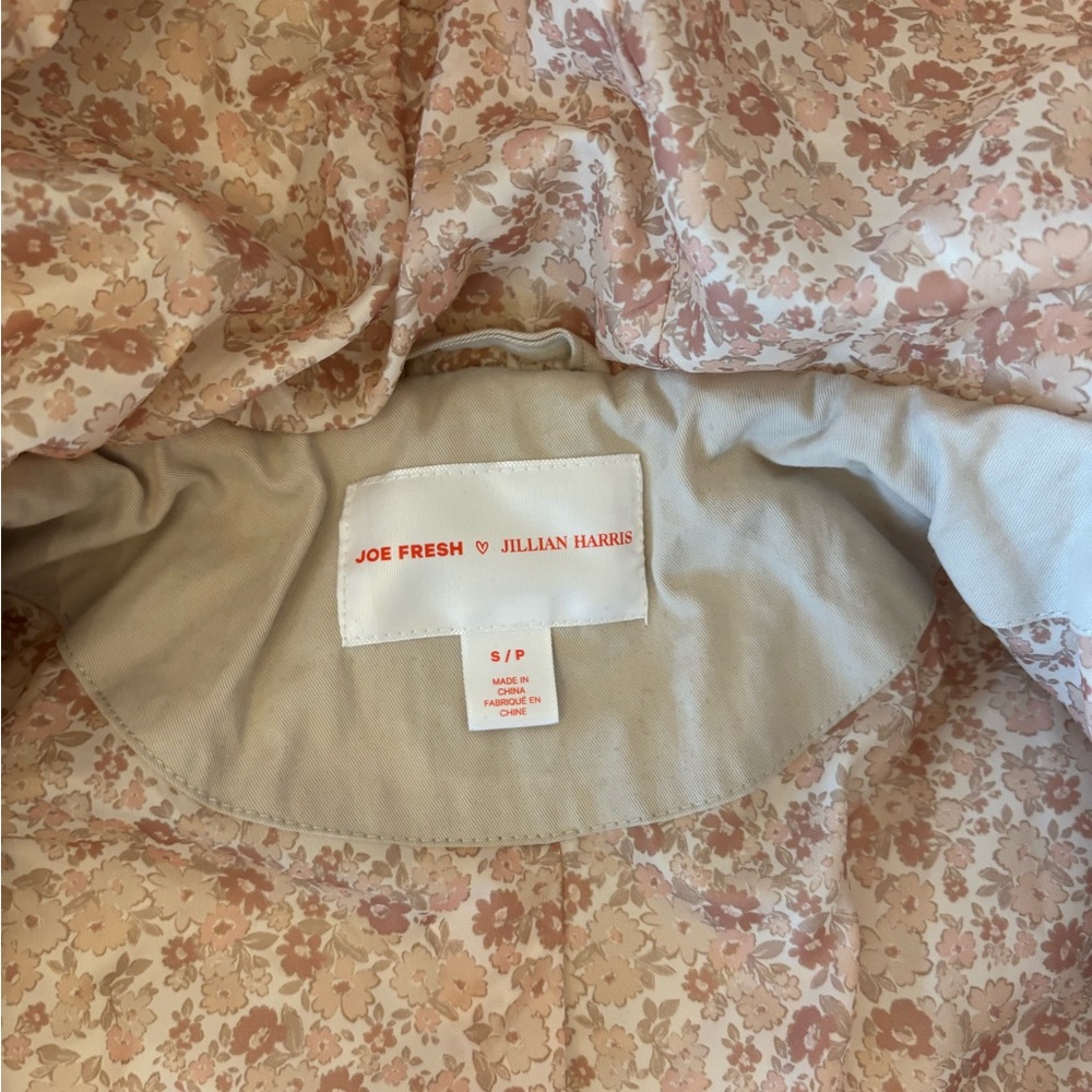 Joe Fresh Beige Quilted Puffer Coat - Picture 5 of 6